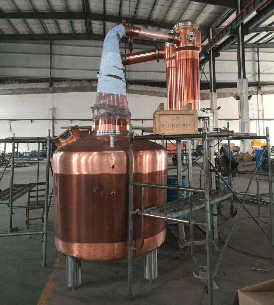 Isle of Skye copper stills